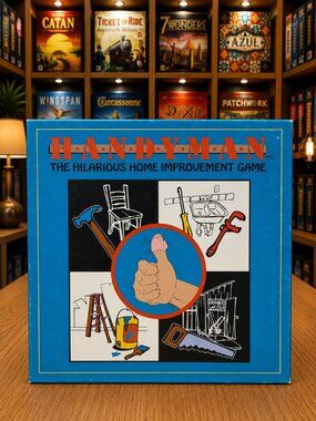 1993 Handyman The Hilarious Home Improvement Game Vintage Board Game